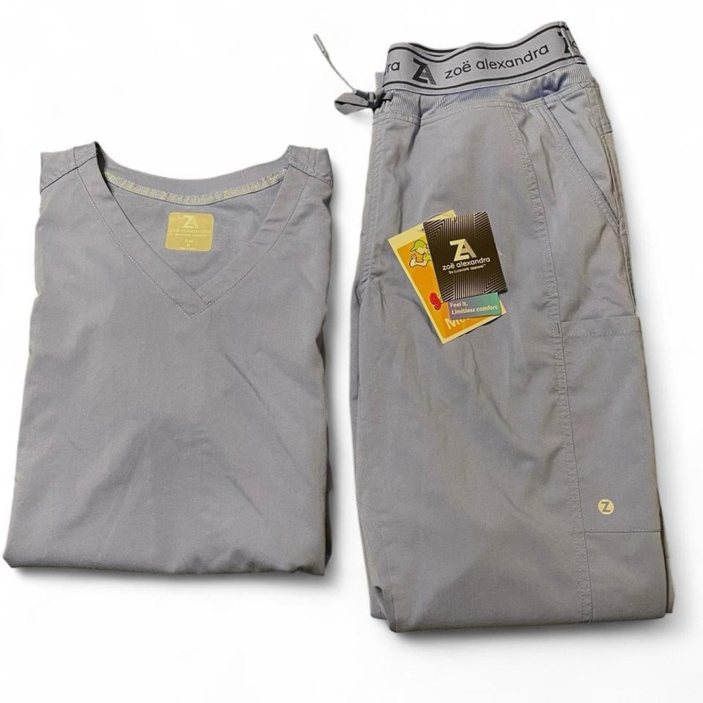 Women's Light Blue Scrub set